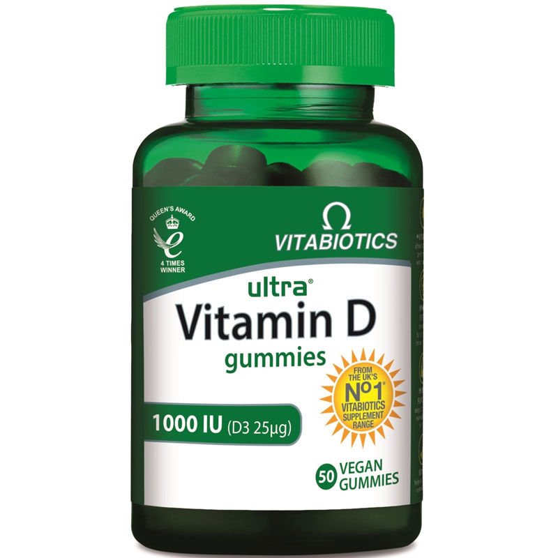 Vitabiotics Ultra Vitamin D Gummies 1000 IU 50  Kapsül