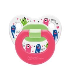 Wee Baby Desenli Damaklı Emzik 18+ Ay | No:3