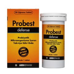 Probest Defense Probiyotik Takviye Edici Gıda 20 Tablet