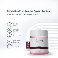 The Purest Solutions Exfoliating Fruit Enzyme Powder Peeling 55 gr