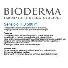 Bioderma Sensibio H2O İkili Set 500 ml + 500 ml