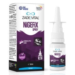 Zade Vital Nigefix Çörek Otu Yağı İçeren Sprey Takviye Edici Gıda 10 ml