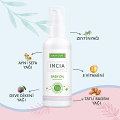 INCIA Doğal Bebek Yağı 110 ml