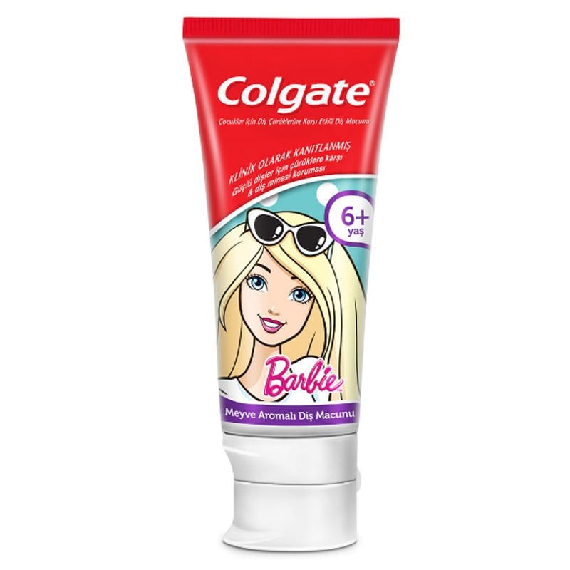 Colgate Çocuklar İçin Diş Macunu 6+ Yaş 75 ml-Barbie