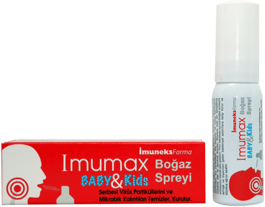 İmuneks İmumax Baby & Kids Boğaz Spreyi 20 ml