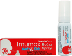 İmuneks İmumax Baby & Kids Boğaz Spreyi 20 ml